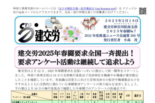 神奈川県南支部推進ニュース 通算366号